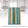 thumbnail image 2 of Toallero de barra individual rectangular de acero inoxidable para baño y cocina, 2 of 11
