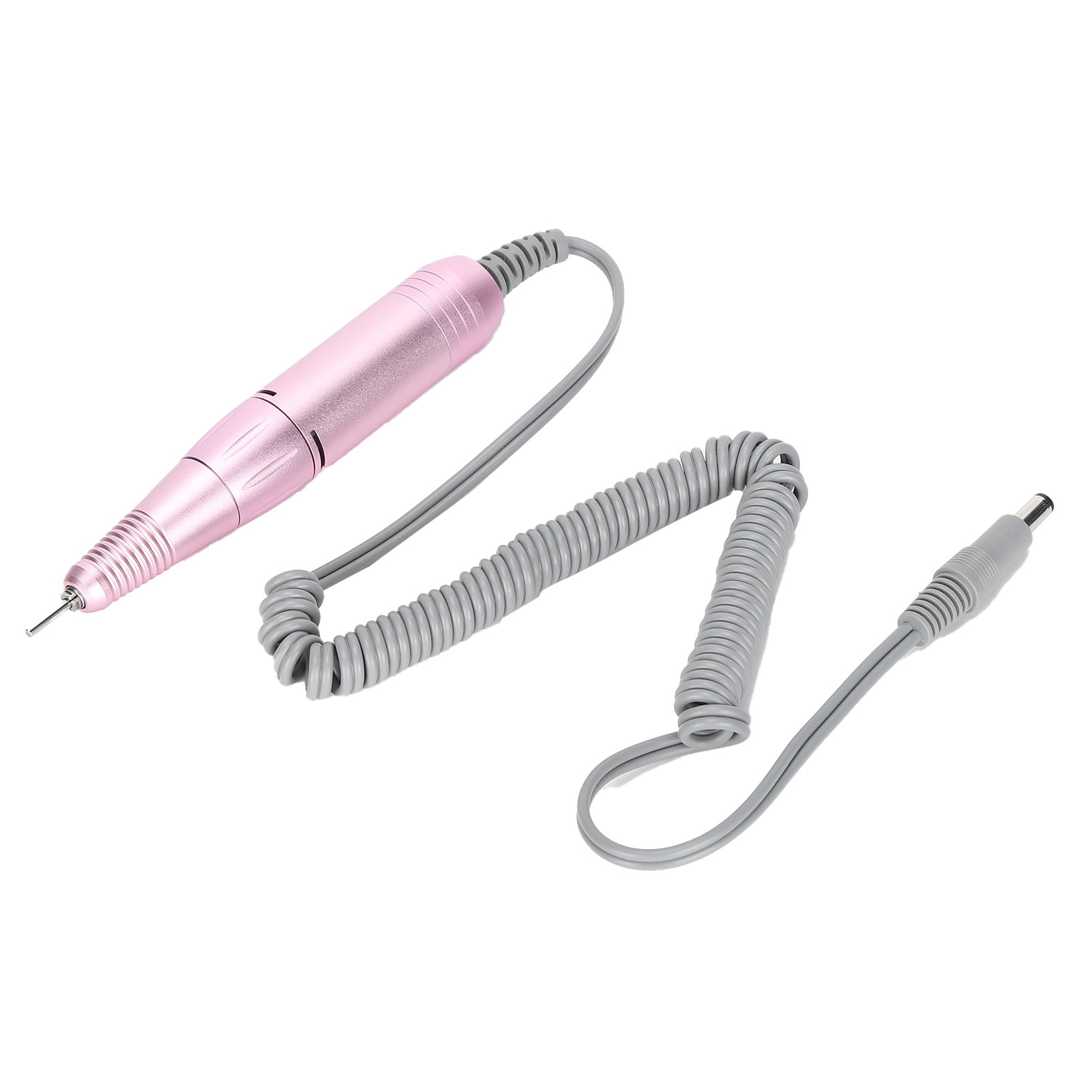 YAHHU Professional 35000 RPM Replacement Handpiece for Nail Drill Machine, Aluminum Alloy Electric Nail Polishing Handle Accessory, Ambidextrous, Silver