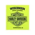 thumbnail image 2 of Harley-Davidson Men's Ruthless Bar & Shield Long Sleeve Shirt, Safety Green (XL), Harley Davidson, 2 of 2