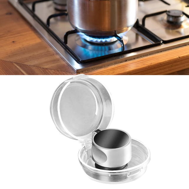 Cubierta Para Perilla De Estufa De Gas, Cubierta Para Perilla De Estufa Con Vista Clara, Aspecto Elegante Para Cocina Casera