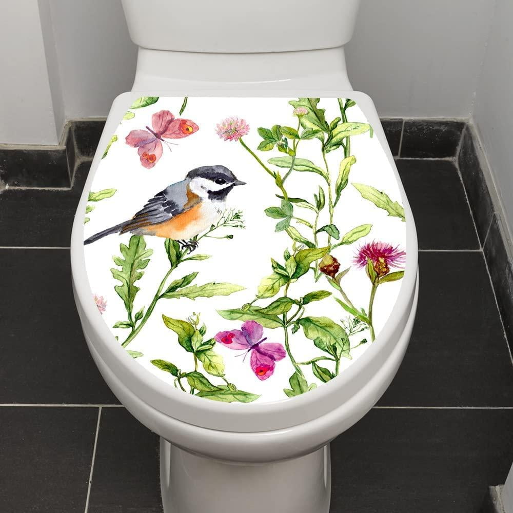 Sticker for Toilet Seat Toilet Lid Sticker Toilet Seat Sticker Self