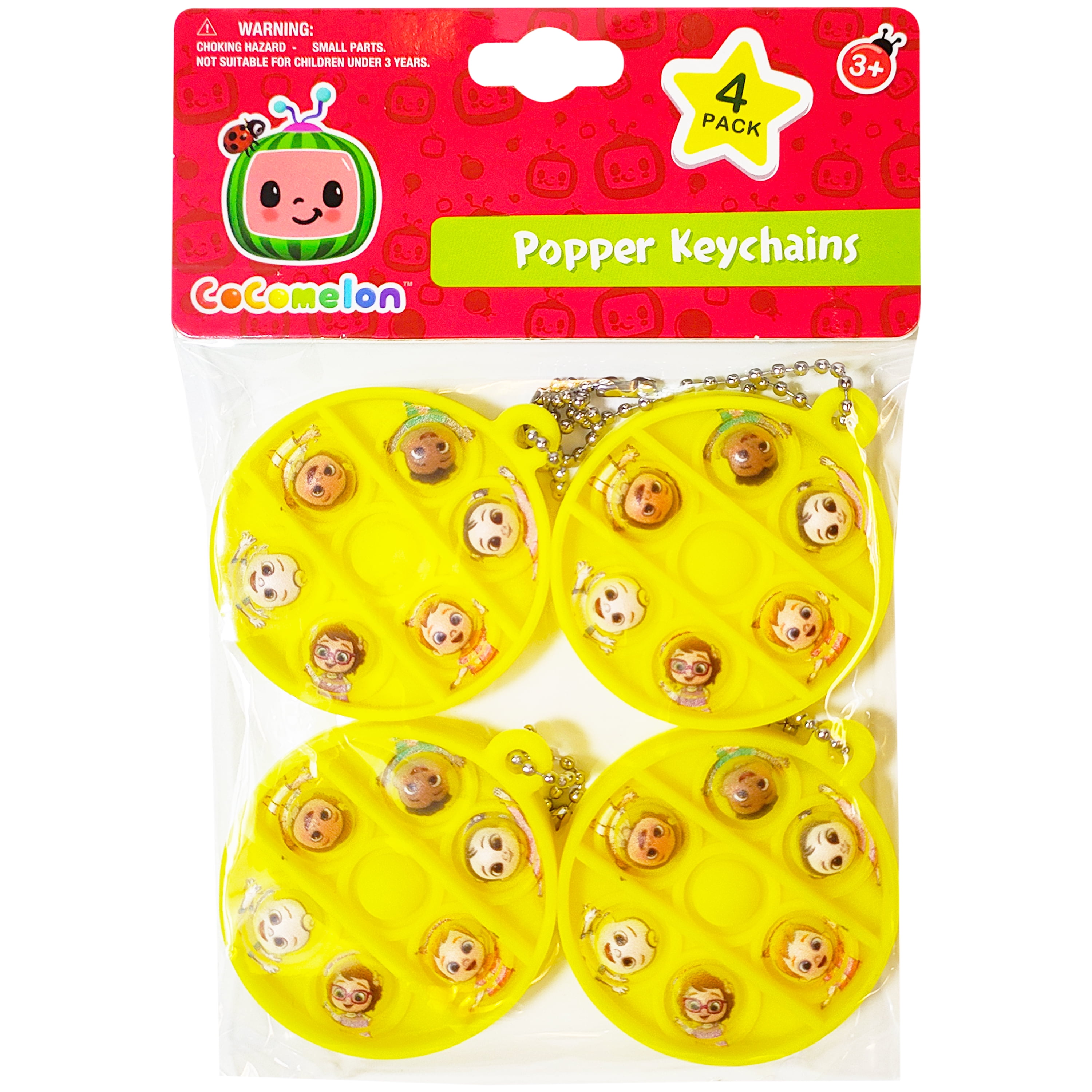 Cocomelon 4 Pack Fidget Spinner