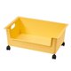 thumbnail image 1 of Contenedor de almacenamiento para juguetes, caja de almacenamiento con ruedas extraíbles, organizador de escritorio, portátil Amarillo, 1 of 9
