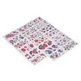 thumbnail image 2 of LHCER 20pcs Temporary Waterproof Flower Pattern Fake Stickers Set For Women,Waterproof Fake , Stickers, 2 of 8