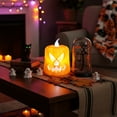 thumbnail image 2 of Halloween Pumpkin Lights,Halloween Pumpkin Lantern LED Candle, Luminous Electronic Scene Prop, 2 of 6