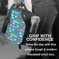 thumbnail image 6 of Lsque Color Dachshund Dog Lunch Bag Lunch Box for Women Men Reusable Insulated Lunch Tote Bag,Leakproof Thermal Cooler Sack Food Handbags Case High Capacity, 6 of 9