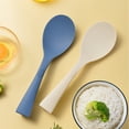 thumbnail image 3 of Kieccall Silicone Non Stick Rice Spoon Kitchen Rice Serving Scoop For Home Kitchen Dining Rice Scooping, 3 of 4