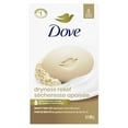 thumbnail image 1 of Dove Beauty Bar Soap for Calm, Replenished Skin, Oatmeal and Rice Milk Scent Tranquil and Hydrated Skin (6 Bars), 1 of 7