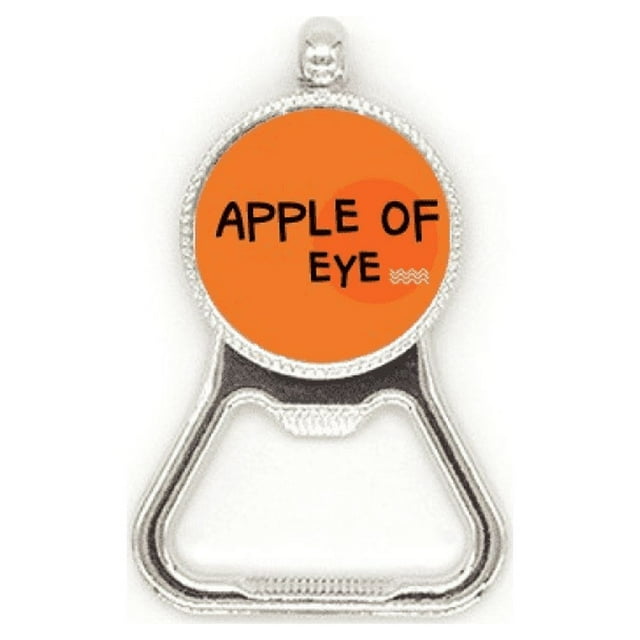 Romantic Expression Eye Orange Metal Beer Bottle Cap Opener Duty Stainless Steel