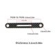 thumbnail image 4 of Monte Carbon Fiber delantero Trasero Cuerpo Cross Monte Montaje Invisible Cuerpo de Montaje Cuerpo post Reemplazo para tamiya tt01 xv01 1/10 piezas de realización del automóvil, 4 of 6
