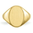 thumbnail image 4 of 14K Yellow Gold Signet Ring Size 4.5, 4 of 6