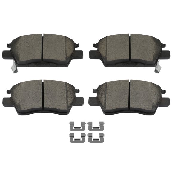 SCITOO Front Disc Brake Pad Set 4PCS w/Hardware Fit For Chevrolet For Cruze 2016 2017 2019