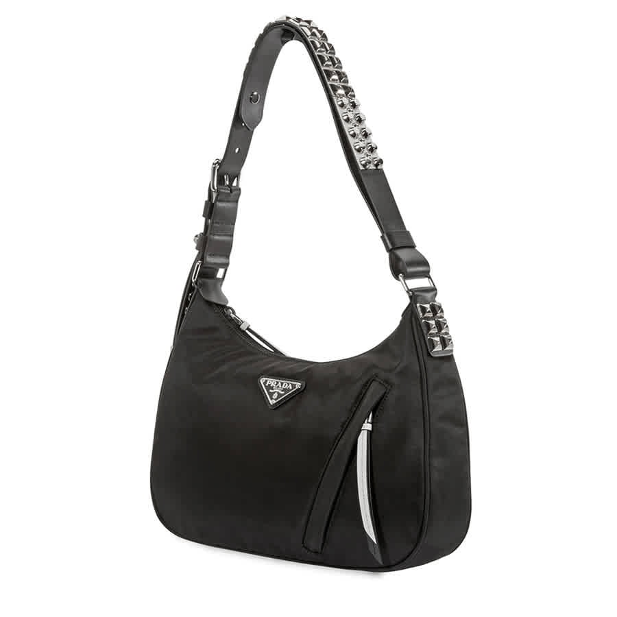 prada hobo bag black