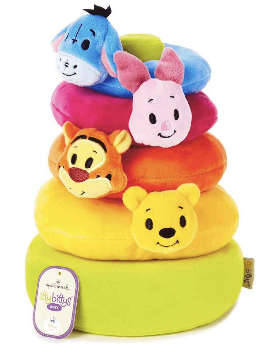 Hallmark Itty bittys Winnie the Pooh Baby Plush Stacker New with Tag - Walmart.com