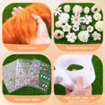 thumbnail image 4 of Kit de máscaras Therian, máscara de gato en blanco Seenelling DIY con accesorios, 4 of 6