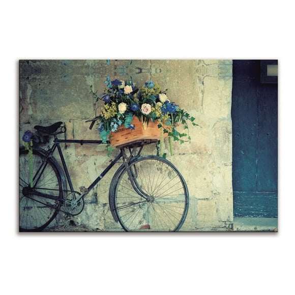 Cuadro Decorativo Moderno Para Sala Bicicleta Vintage Ideas Creativas Cuadro sublimado en tela
