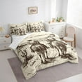 thumbnail image 3 of Castle Fairy Adults Female Men Southwestern Cowboys Bedding Comforter Set 7-Piece,Vintage Desert Cactus King Bedding Sets,Western Exotic Style Ultra Soft Bed Sheets,Ultra Soft Home Decor,Reversible, 3 of 8