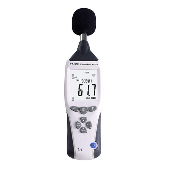 Sound Level Meter with Data Logger Noise dB Decibel Tester with USB Interface & Auto LCD Backlight ,Small and Lightweight