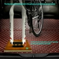 thumbnail image 3 of 2X Bike Car Roof Mount Rack Holder Transportation Mount Rack Quick Release Thru Axle Bicycle Carrier Bracket Holder Red, 3 of 5
