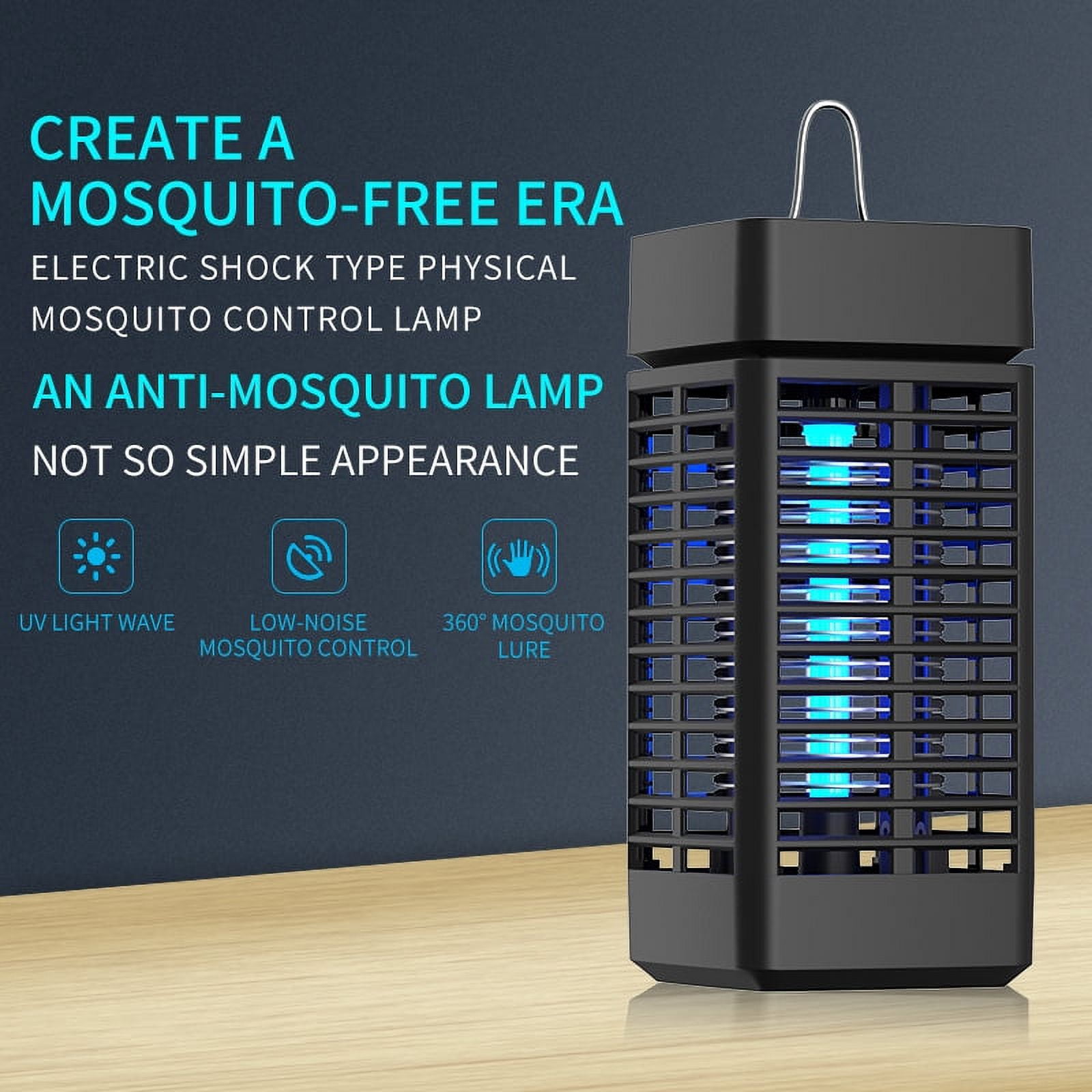 Camkey 2000 sq. ft. Waterproof Indoor & Outdoor Bug Zapper with 4000V Electric Mosquito Killer