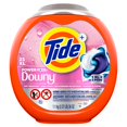 thumbnail image 3 of Tide Power PODs + Downy Laundry Detergent Pods, Soft Boosters + April Fresh, Detergent soap pacs for Laundry washing, HE compatible, 25 Count, 3 of 19