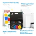 thumbnail image 3 of 962 Ink for HP 962 Ink Cartridges Cartridges Combo (4-pack) Compatible for HP 962 Printer Ink Work with Officejet 9015 Ink Series, 3 of 6