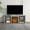 French Oak Gray, variant on HOMLUX 63" Fireplace TV Stand with 18.1" Electric Heater, Fits TVs up to 75", 4 Open Storage Compartments, for Living Room
