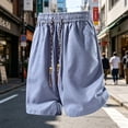 thumbnail image 2 of IhhxPro Men's Running Shorts with Pockets Elastic Waist Men Breathable Athletic Summer Quick Dry Lightweight Loose Fit Jogging Gym Workout Casual Active M-3XL, 2 of 6