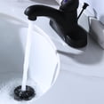 thumbnail image 5 of WOWOW Sink Drain with Overflow, Bathroom Sink Stopper with Lift Rod, Matte Black Drain for Vessel Sink, 5 of 5