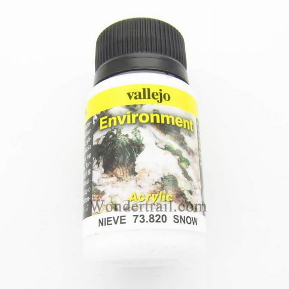 Snow Environment Effects 40ml Bottle Acrylic Weathering Effects Vallejo