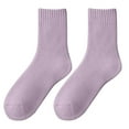 thumbnail image 2 of Thermal Socks under $5! CQCYD Winter Thermal Socks, Thick Wool Blend Medium Length Floor Footwear, Warm Wicking Fabric for Cold Weather Indoor Outdoor, 2 of 2