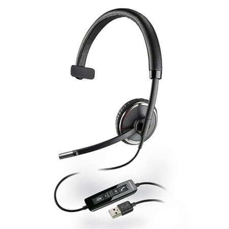 Plantronics Blackwire C510 Mono Noise Canceling Corded Headset w/ Superior Audio