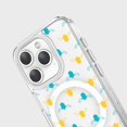 thumbnail image 4 of iPhone 15 Pro Max Clear Case - Blue and Yellow Bumble Design, 4 of 6