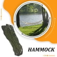 thumbnail image 4 of Transemion Portable And Lightweight Mesh Camping Hammock With Solid Durability Wide Applications Mesh Hammock Dark Green, 4 of 6