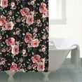 thumbnail image 5 of Waterproof Pioneer Shower Curtain 72x84 Inch Colorful Floral Polyester Unique Shower Curtain for Bathroom Hotel Home Decor with 12 Plastic Hooks, 5 of 5