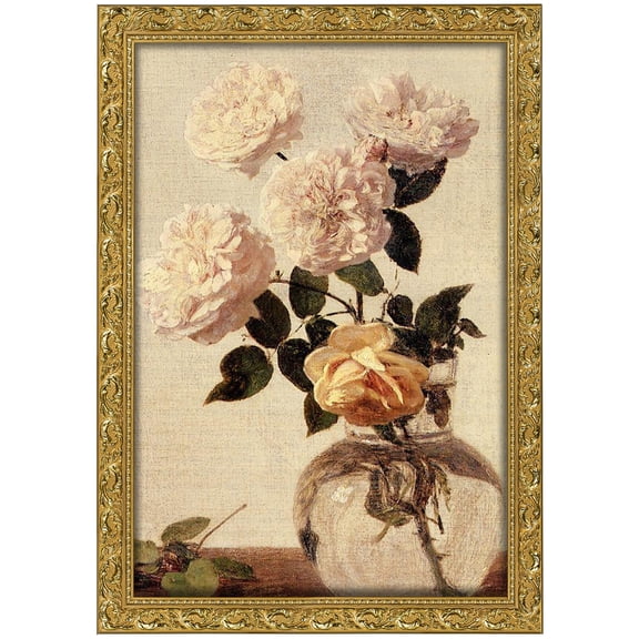 FJXMFRAME 12x18 Picture Frame Gold Vintage Antique Wood for Wall Display