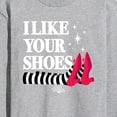 thumbnail image 3 of The Wizard of Oz - I Like Your Shoes Ruby Slippers - Men's Long Sleeve T-Shirt, 3 of 5