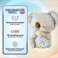 thumbnail image 3 of Calming Otter, Anxiety Relief Otter, Portable Sound Machine Baby, Heartbeat Bear for Newborn, Sleep Otter with Music Lights & Rhythmic Breathing Motio, 3 of 5