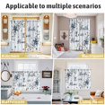 thumbnail image 5 of Texas Star Country Kitchen Curtains Window Panels, Blue Farmhouse Branches Insulated Window Treatment Curtain, Grommet Curtains for Bedroom/Living Room/Bathroom, 2 Piece 42"Wx84"L, 5 of 8