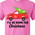 thumbnail image 4 of Inktastic I'll Be Home for Christmas Truck with Tree T-Shirt, 4 of 5