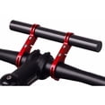 thumbnail image 1 of Bike Handlebar Extender Extension Carbon Fiber Bracket Aluminum Alloy Clamp for Bicycle Speedometer Headlight Light Lamp Holder, 1 of 8