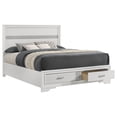 thumbnail image 4 of Bed Frame, Orchid White Queen Storage Bed, White Platform Bed Frame,Solid Wood+Mdf Metal Bed Frame, Furniture, Bedroom Furniture, Beds, Frames & Bases Orchid White Queen Storage Bed, 4 of 9