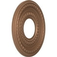 thumbnail image 2 of Ekena Millwork 10"OD x 3 1/2"ID x 3/4"P Cole Thermoformed PVC Ceiling Medallion (Fits Canopies up to 4 1/4"), Aged Copper, 2 of 5