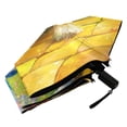 thumbnail image 5 of Rainbows Garden Cute Dogs with Hats All Weather Umbrella Triple Folding Parasol 6 Ribs UV Protection Portable, 5 of 8
