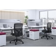 thumbnail image 2 of Bowery Hill 20.5" Modern Metal and Fabric Mesh Mid-Back Task Chair in Black, 2 of 4