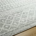 thumbnail image 5 of Livabliss Area Rugs for Living Room, 5x8 Elaziz Global Gray Rug, Bedroom Dining Room Home Decor Stain Resistant Carpet (5'3" x 7'7"), 5 of 8