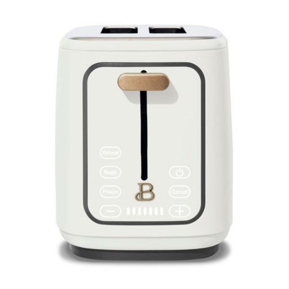 Beautiful by Drew Barrymore 2 Slice Toaster with Touch-Activated Display
