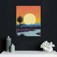 thumbnail image 4 of JRXY  Framed Poster Joshua Tree Art, Southwest Desert Landscape Canvas Print, Boho Wall Art Framed, Mid Century Modern, Western Decor, Nature Wall Art for Bedroom 16x20 in, 4 of 4