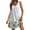 White, variant on JULMCOMO Dresses for Women 2024 V Neck Casual Boho T Shirt Dress Plain Swimwear Cover Up Sleeveless Tank Dresses with Pocket