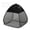 Black, variant on KGJQ Pop-up Plant Cover Tent, Garden Bird Netting Shade Cover with Ground Stakes, Plant Sun Shade And Insect Barrier Netting for Outdoor Vegetables Fruits Herbs Protection